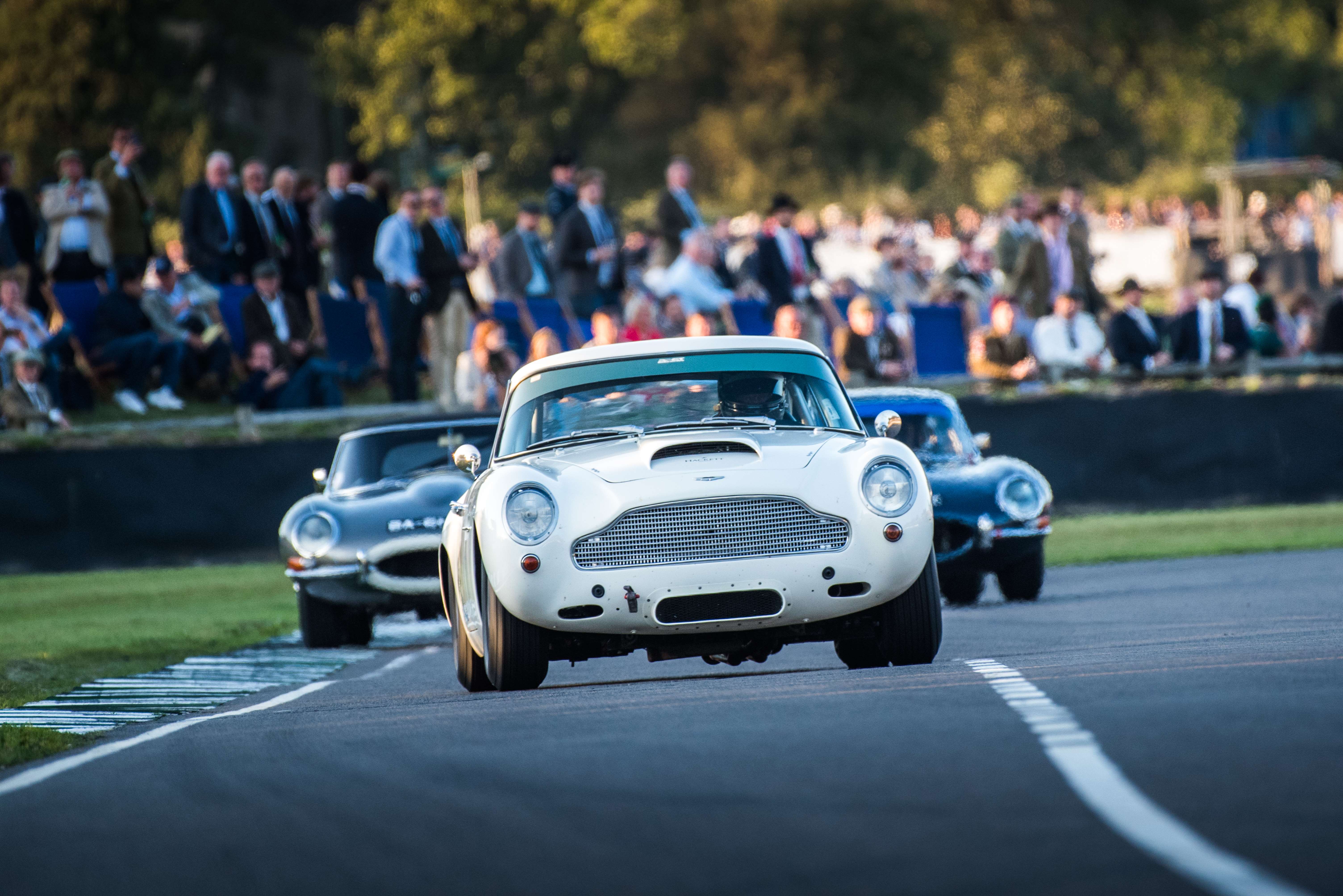 Goodwood Revival Cars On Track